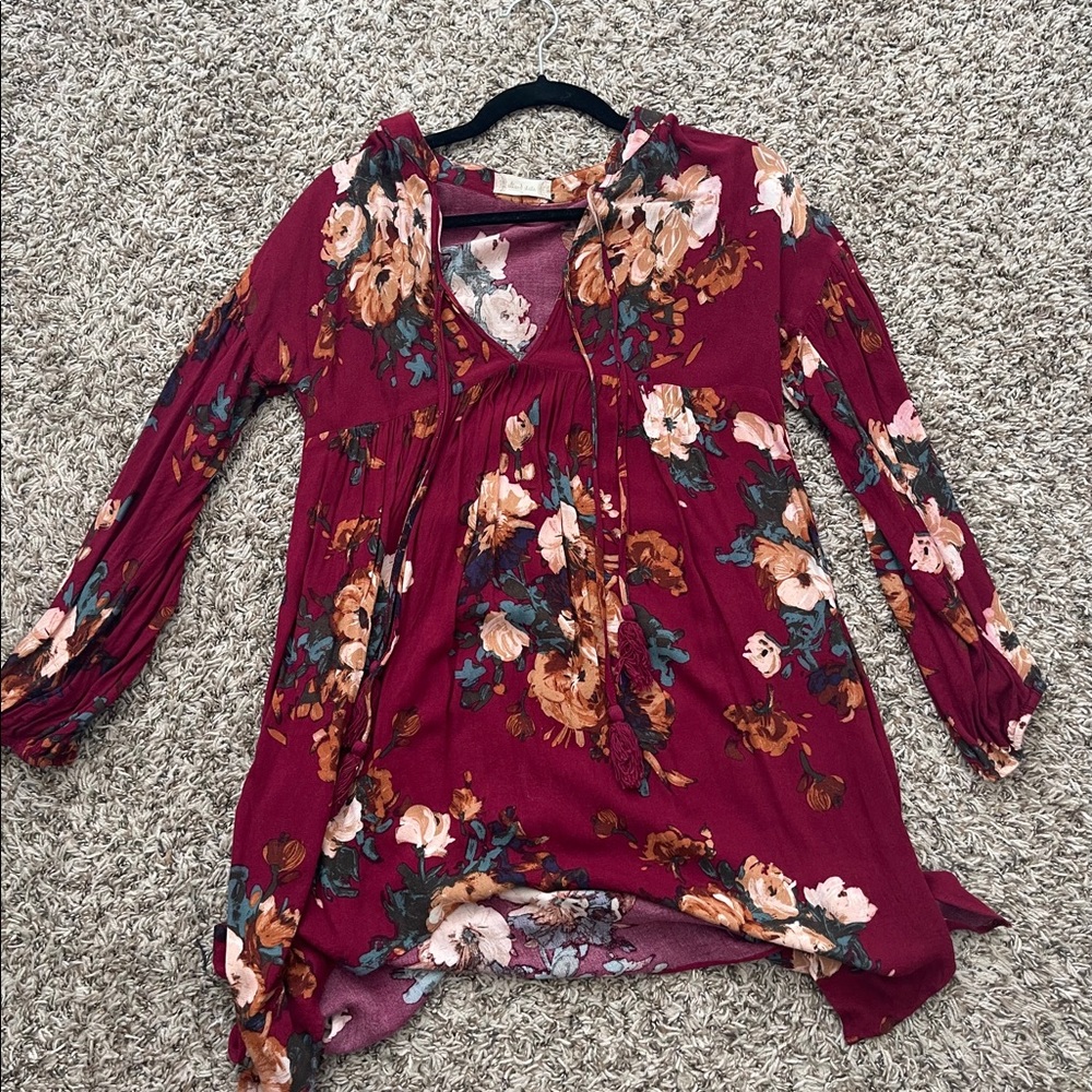 Altar’d state floral tunic